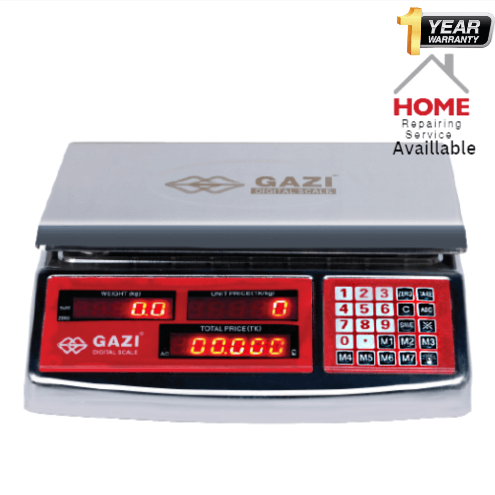 SCALE DIGITAL 30KG GAZI SS BODY YZ928 www.rahmanhs.com