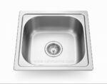 STEEL SINK 15"X13" SKB (BOUL-DEEP)
